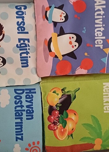 Beden Bebeğimin ilk kitap seti 6 adet kutusunda ilk günkü gibi