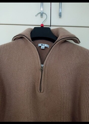 xs Beden camel Renk Uniqlo-C marka yün kazak