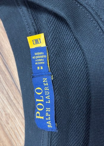 Ralph Lauren Polo Bear Baskılı Siyah Sweatshirt - Görsel 5