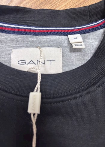 Orijinal Gant Siyah Erkek Sweatshirt - Görsel 6