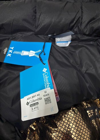 Columbia Siyah Kapüşonlu Erkek Mont - Görsel 6