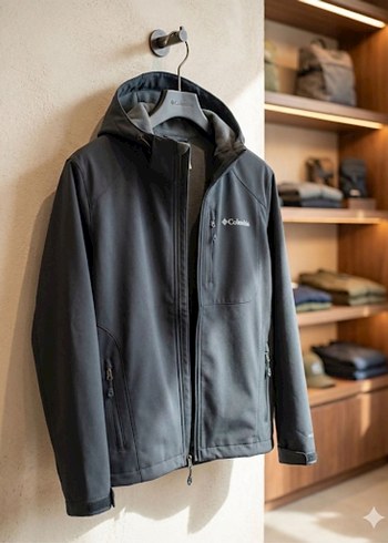 Columbia Shoftshell Lacivert Erkek Mont - Görsel 2