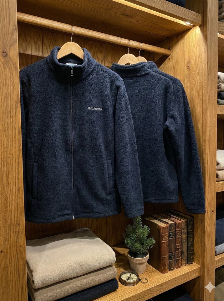 Columbia Erkek Lacivert Fermuarlı Polar - Görsel 2
