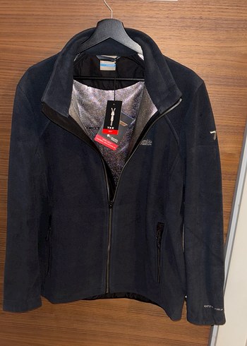 Columbia Titanyum Erkek Füme Fermuarlı Polar Ceket - Görsel 7