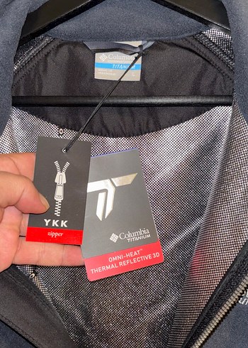 Columbia Titanyum Erkek Füme Fermuarlı Polar Ceket - Görsel 6