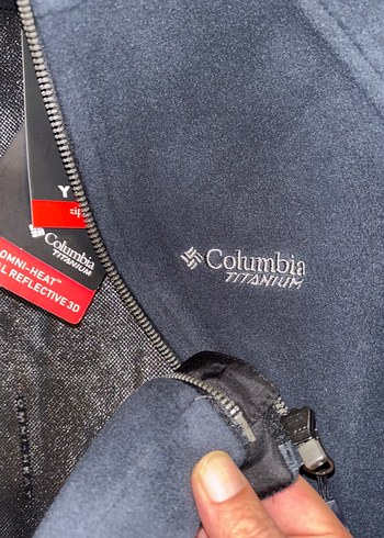 Columbia Titanyum Erkek Füme Fermuarlı Polar Ceket - Görsel 4