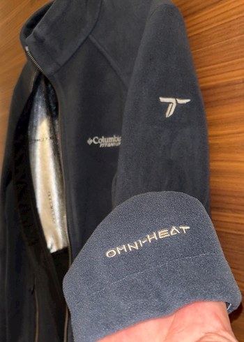 Columbia Titanyum Erkek Füme Fermuarlı Polar Ceket - Görsel 3