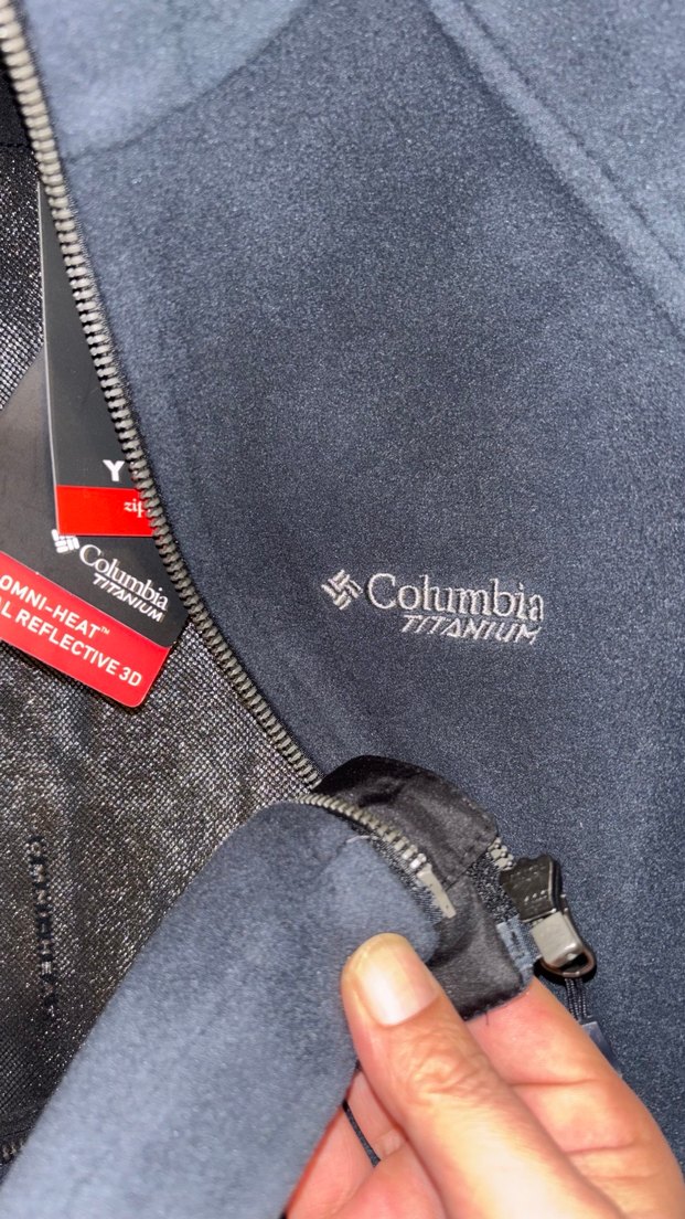 Columbia Titanyum Erkek Füme Fermuarlı Polar Ceket - Görsel 4