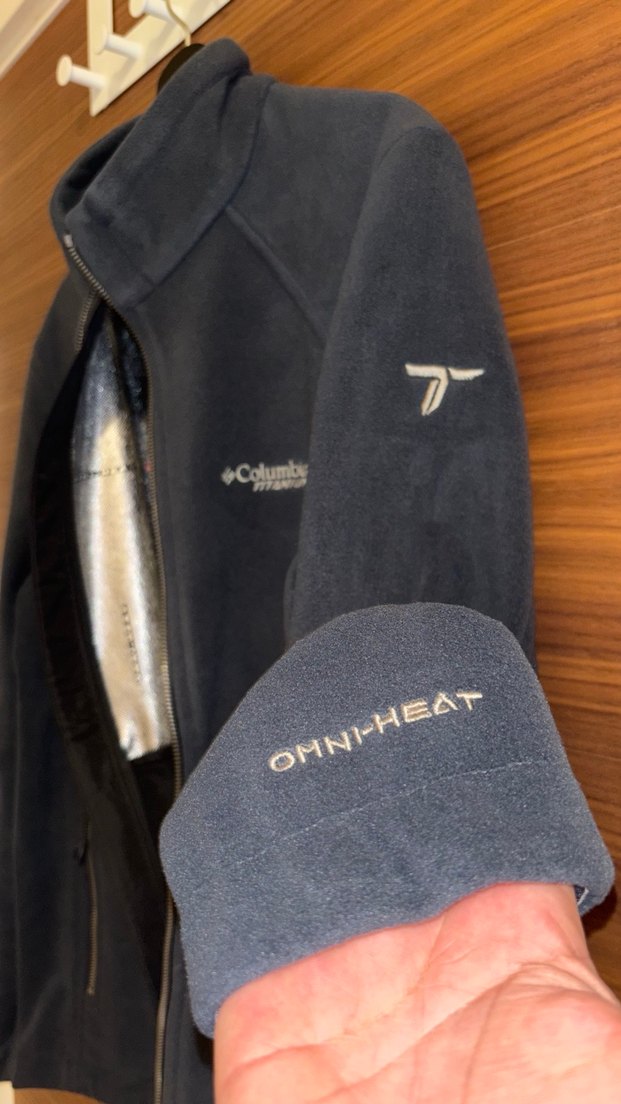 Columbia Titanyum Erkek Füme Fermuarlı Polar Ceket - Görsel 3