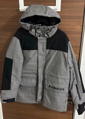 Orjinal Moncler Kaz Tüyü Kayak Montu - Görsel 11