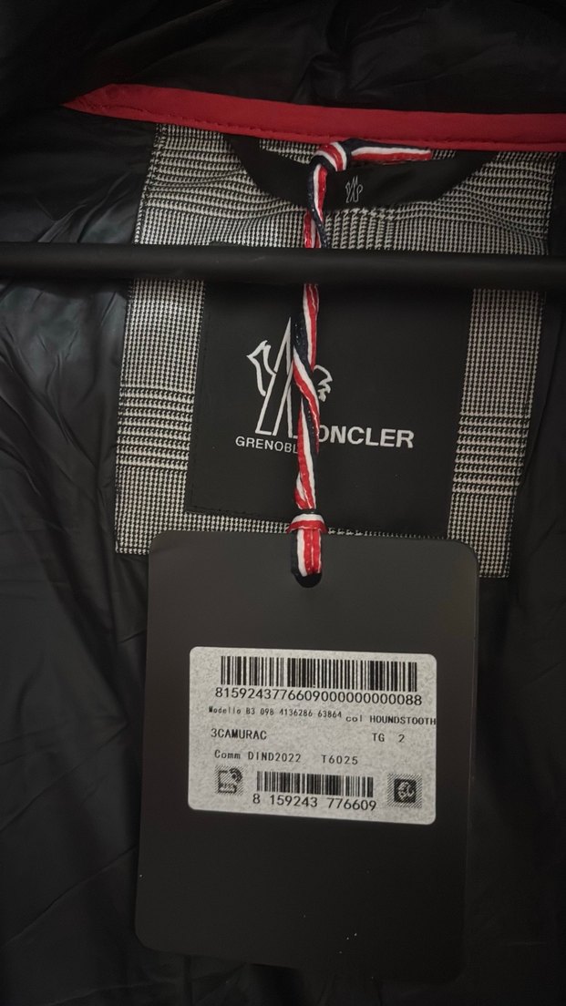 Orjinal Moncler Kaz Tüyü Kayak Montu - Görsel 4