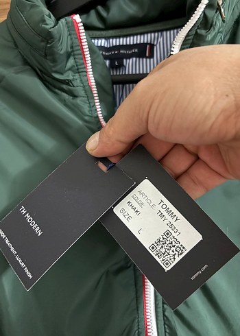 Tommy Hilfiger Fermuarlı Erkek Ceket - Görsel 3