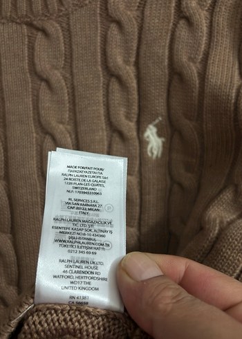 Ralph Lauren Örgü Kadın Kazak - Görsel 8