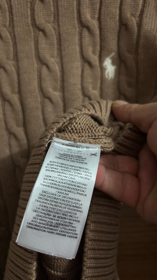 Ralph Lauren Örgü Kadın Kazak - Görsel 2