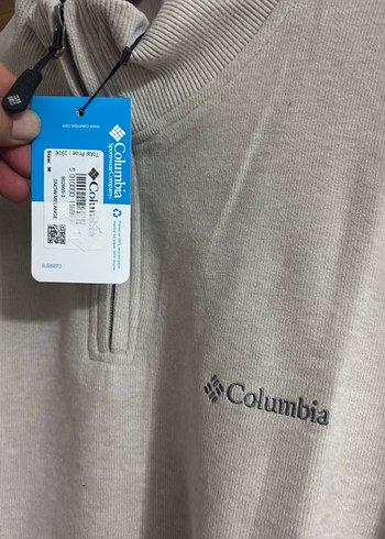Columbia Bej Fermuarlı Erkek Sweatshirt - Görsel 3