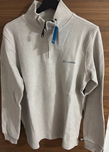 Columbia Bej Fermuarlı Erkek Sweatshirt - Görsel 5