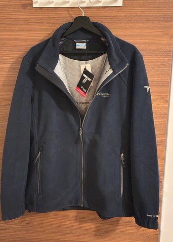 Columbia Titanyum Lacivert Fermuarlı Erkek Polar Ceket - Görsel 6