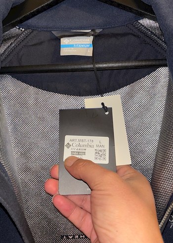 Columbia Titanyum Lacivert Fermuarlı Erkek Polar Ceket - Görsel 3