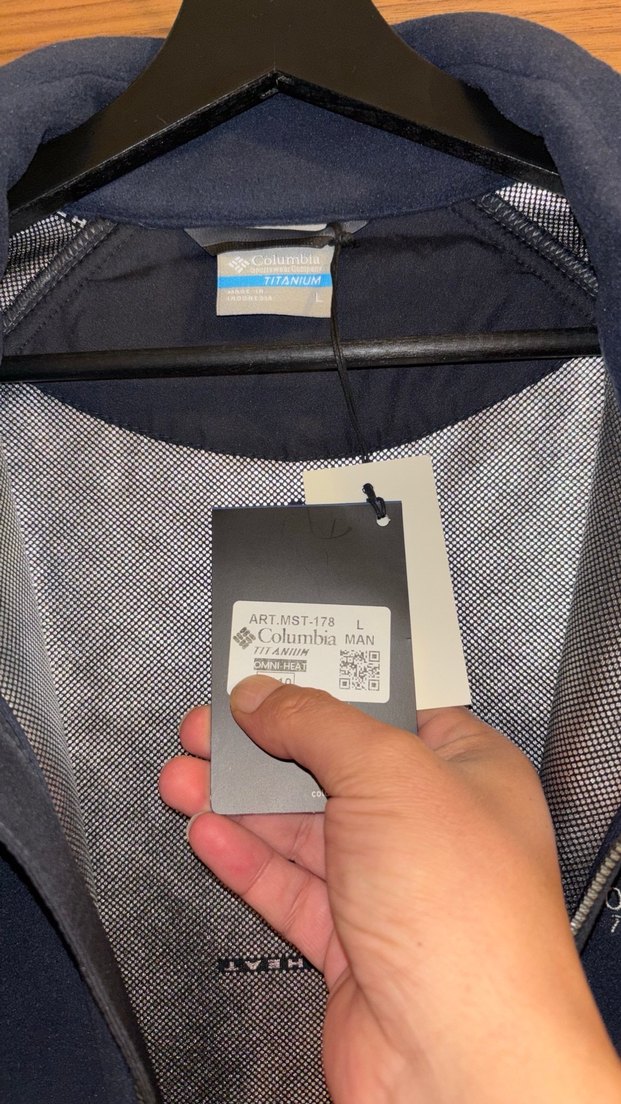 Columbia Titanyum Lacivert Fermuarlı Erkek Polar Ceket - Görsel 3