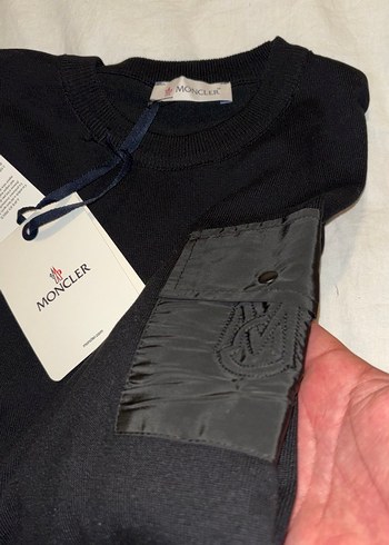 Moncler Siyah Erkek Kazak - Görsel 5