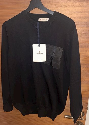 Moncler Siyah Erkek Kazak - Görsel 8