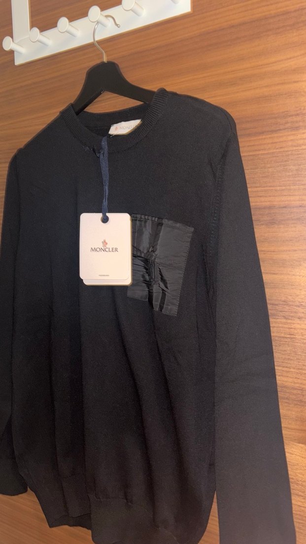 Moncler Siyah Erkek Kazak - Görsel 2