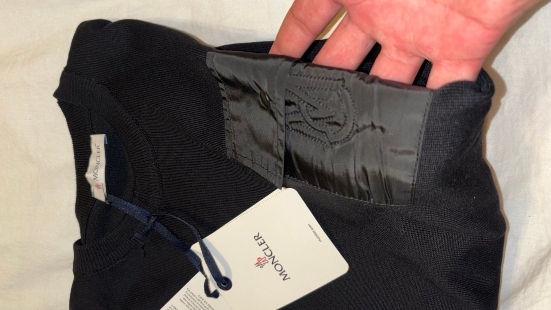 Moncler Siyah Erkek Kazak - Görsel 4