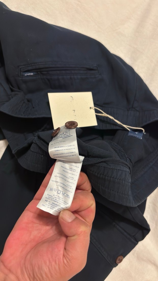 Gant Erkek Lacivert Regular Fit Kot Pantolon - Görsel 4