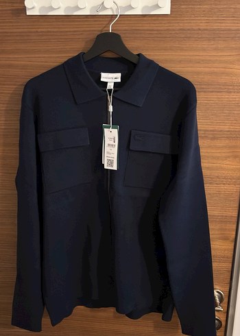 Lacoste Lacivert Erkek Fermuarlı Ceket - Görsel 11