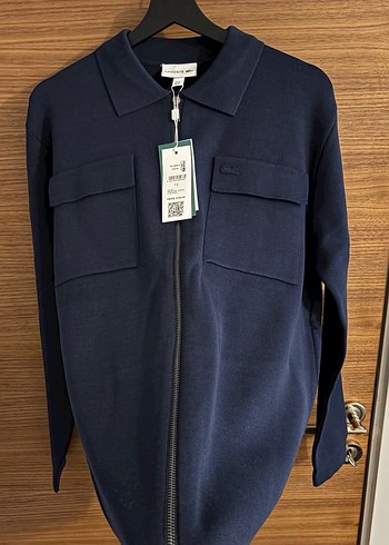 Lacoste Lacivert Erkek Fermuarlı Ceket - Görsel 5