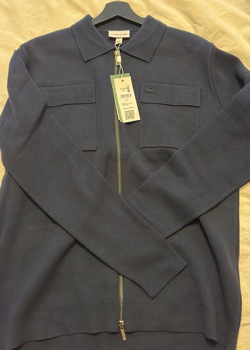 Lacoste Lacivert Erkek Fermuarlı Ceket - Görsel 2