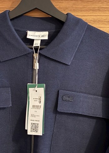 Lacoste Lacivert Erkek Fermuarlı Ceket - Görsel 6