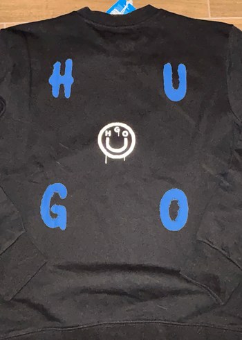 HUGO Siyah Erkek Sweatshirt - Görsel 10
