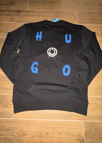 HUGO Siyah Erkek Sweatshirt - Görsel 7