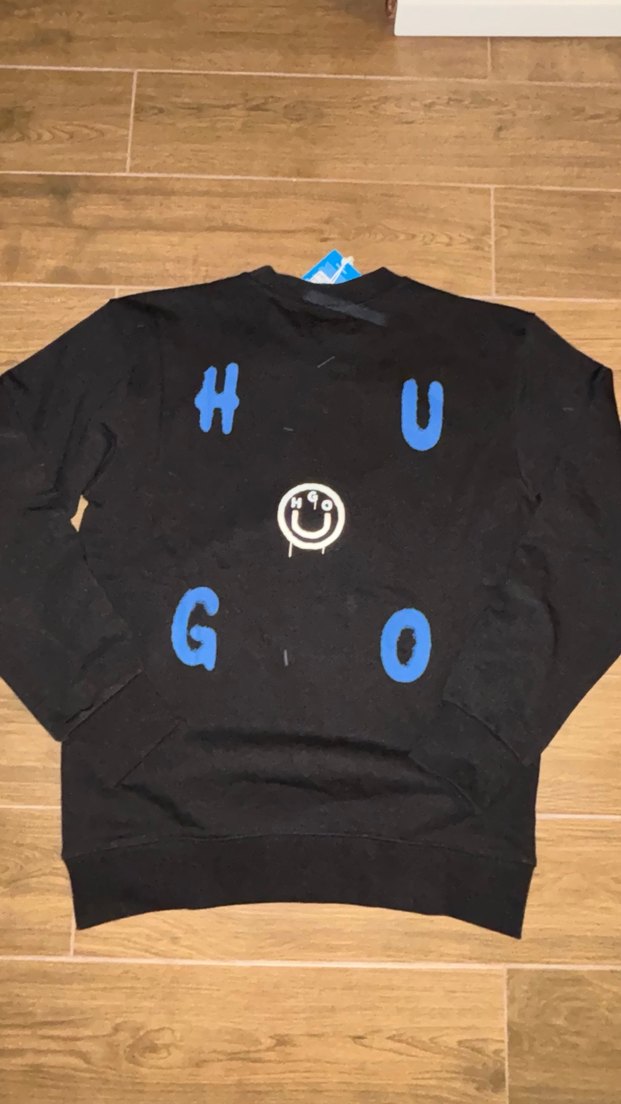 HUGO Siyah Erkek Sweatshirt - Görsel 2