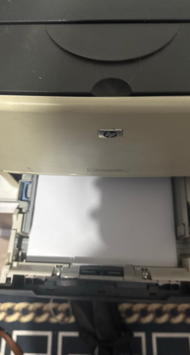 Bej ve Gri HP LaserJet Yazıcı - Görsel 3