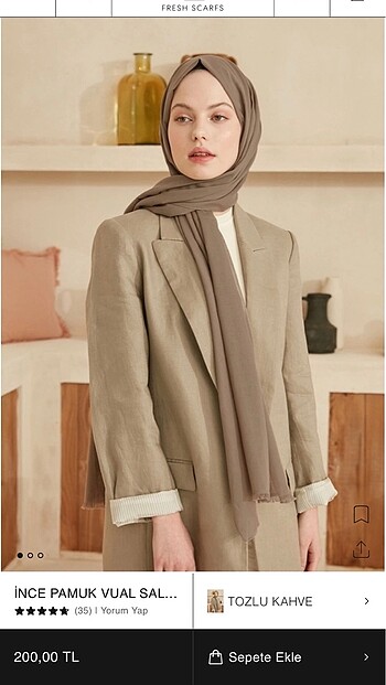  Beden Fresh scarf