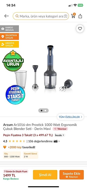 Blender seti