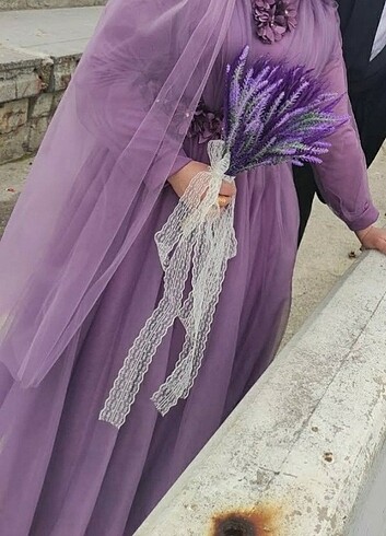 Lavanta Nişan buketi  - Görsel 5