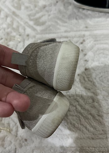 Gri Erkek Bebek İlk Adım Ayakkabısı - Görsel 3