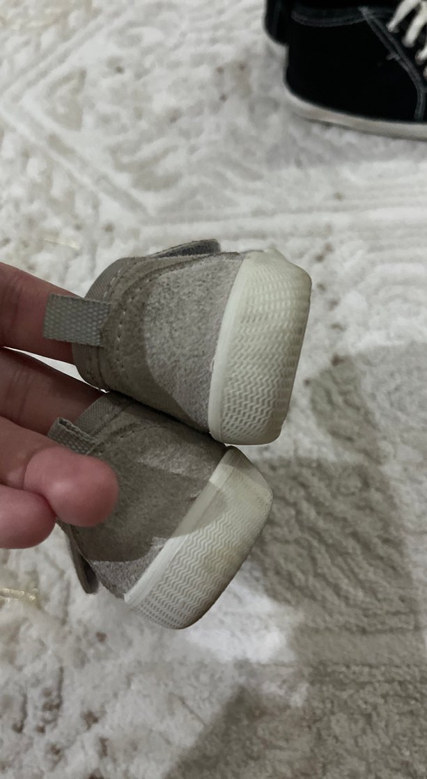 Gri Erkek Bebek İlk Adım Ayakkabısı - Görsel 3