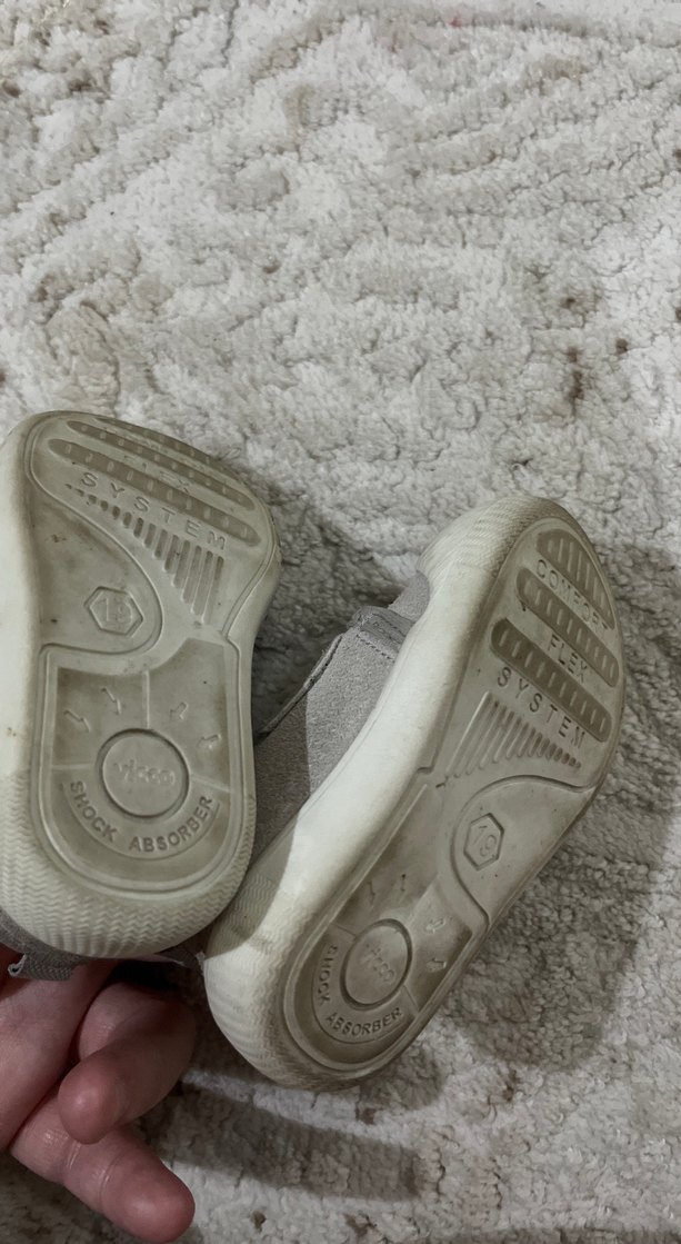 Gri Erkek Bebek İlk Adım Ayakkabısı - Görsel 2