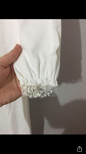 s Beden beyaz Renk lohusa geceliği
