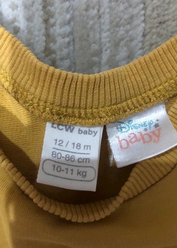 Sarı Bebek Erkek Takımı Uzun Kollu Örme - Görsel 3