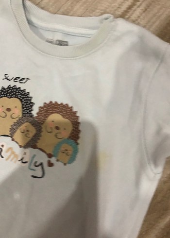 Bej Pamuklu erkek Çocuk Sweatshirt - Görsel 3