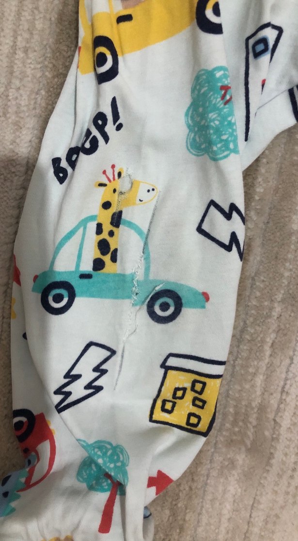 Renkli Baskılı Erkek Bebek Takımı - Görsel 3