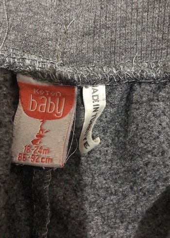 Gri Erkek Çocuk Bol Kesim Eşofman Altı - Görsel 3