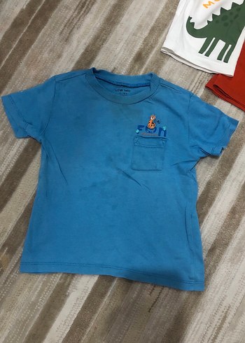 Renkli Pamuklu Bebek Erkek Kısa Kollu Takım - Görsel 4