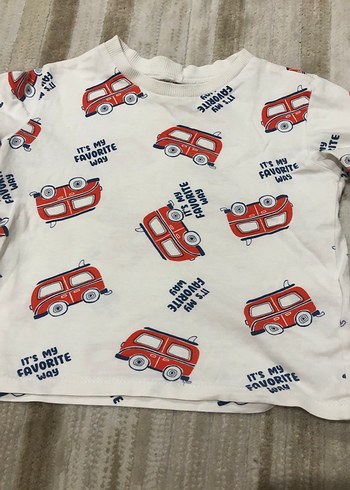 Renkli Pamuklu Bebek Erkek Kısa Kollu Takım - Görsel 10