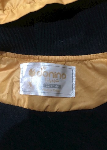 Kapüşonlu, Düğmeli Erkek Çocuk Mont - Görsel 4